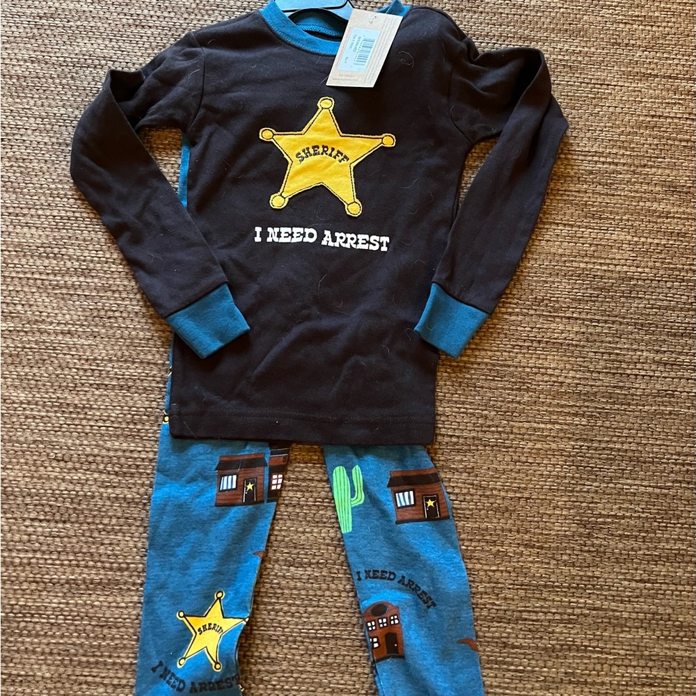 New Kids Lazy One PJ Set-Size 4t